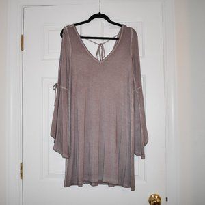 AEO Bell Sleeve Jersey Dress | Size M